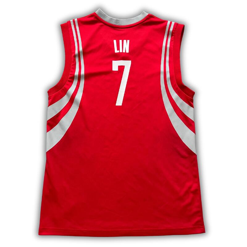 Segunda vida - Camisola NBA Houston Rockets 2012/2014 Lin - Como novo 2/2