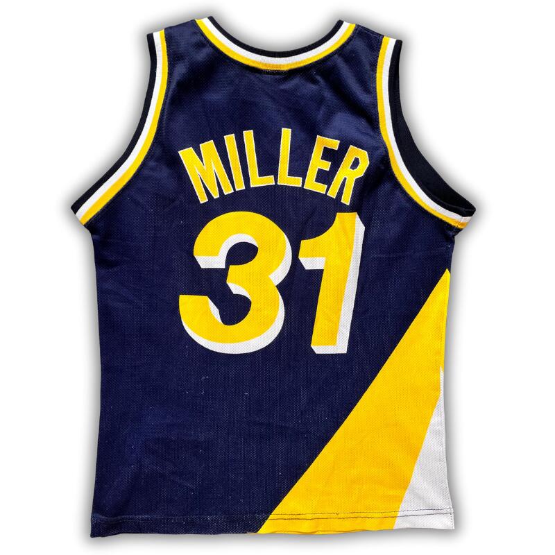 Segunda vida - Camisola NBA Indiana Pacers 1991/1997 Miller - Como novo 2/2