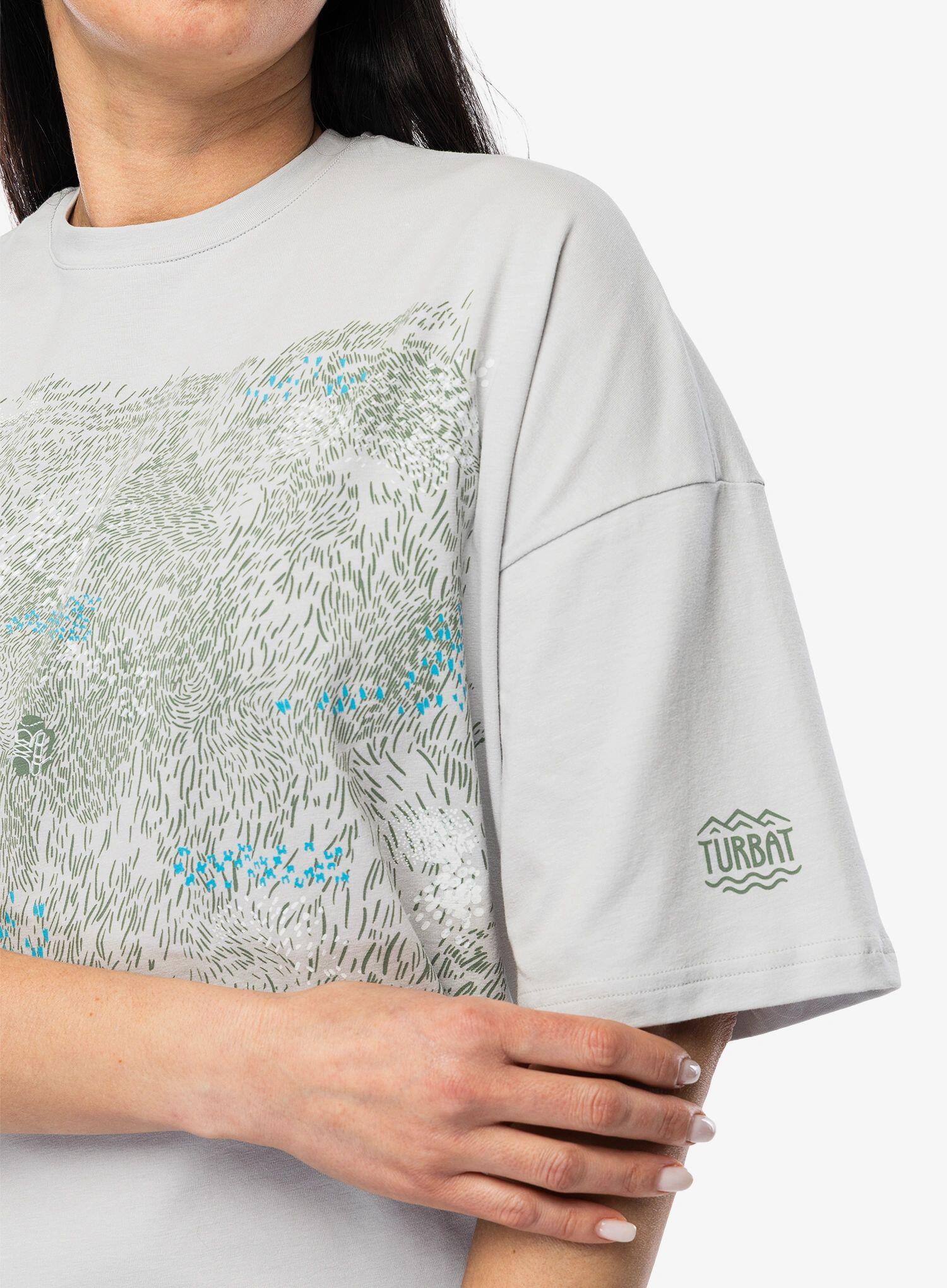 Koszulka z nadrukiem damska Turbat Steppe Flowers T-Shirt 6/7