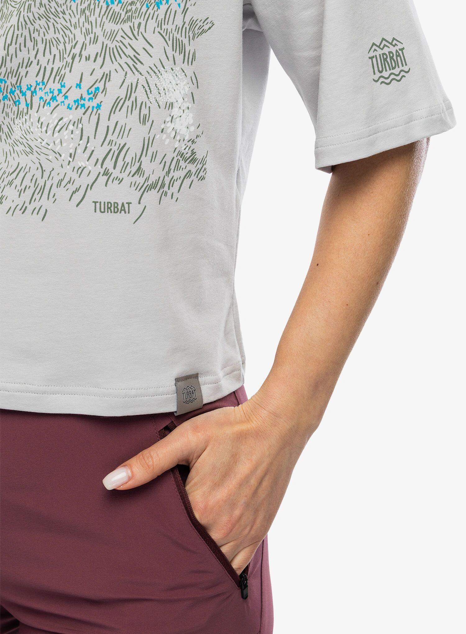 Koszulka z nadrukiem damska Turbat Steppe Flowers T-Shirt 7/7