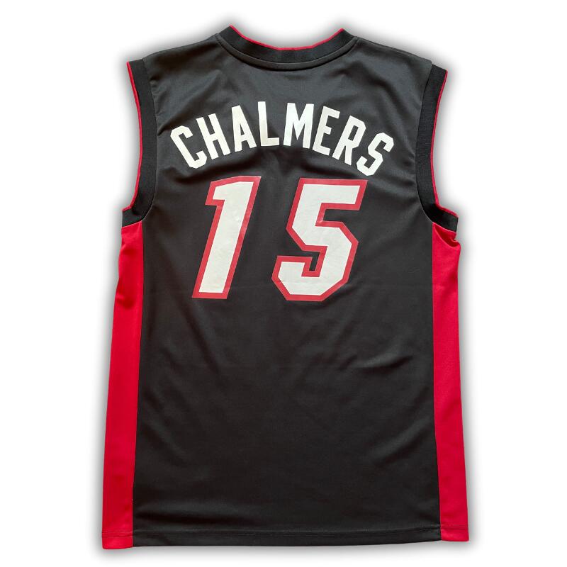 Segunda vida - Camisola NBA Miami Heat 2010/2012 Chalmers - Como novo 2/2
