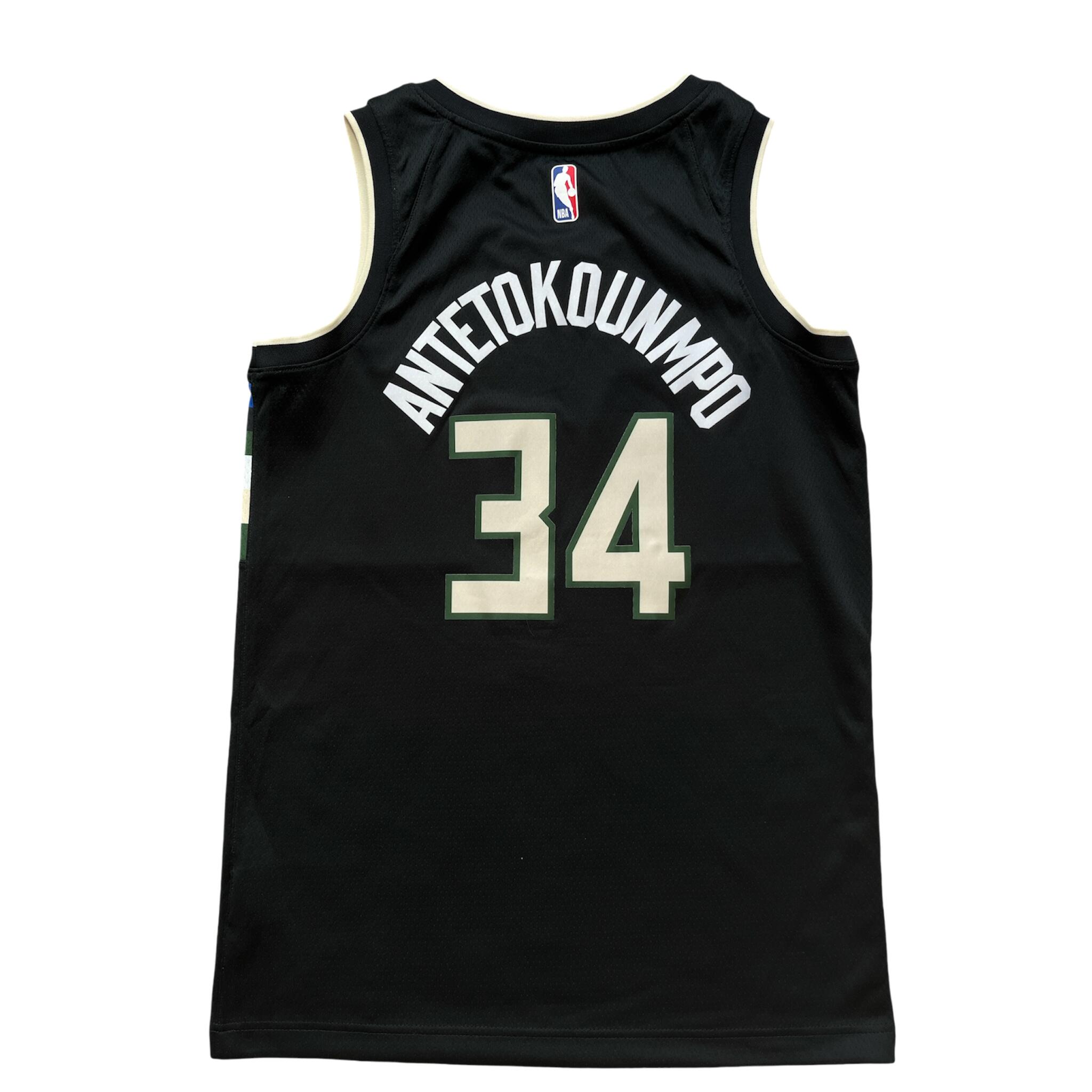 Segunda vida - Camisola NBA Milwaukee Bucks 2021/2022 Giannis - Como novo 2/2