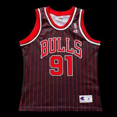 Tweedehands - nba shirt chicago bulls 1995/1998 rodman - als nieuw
