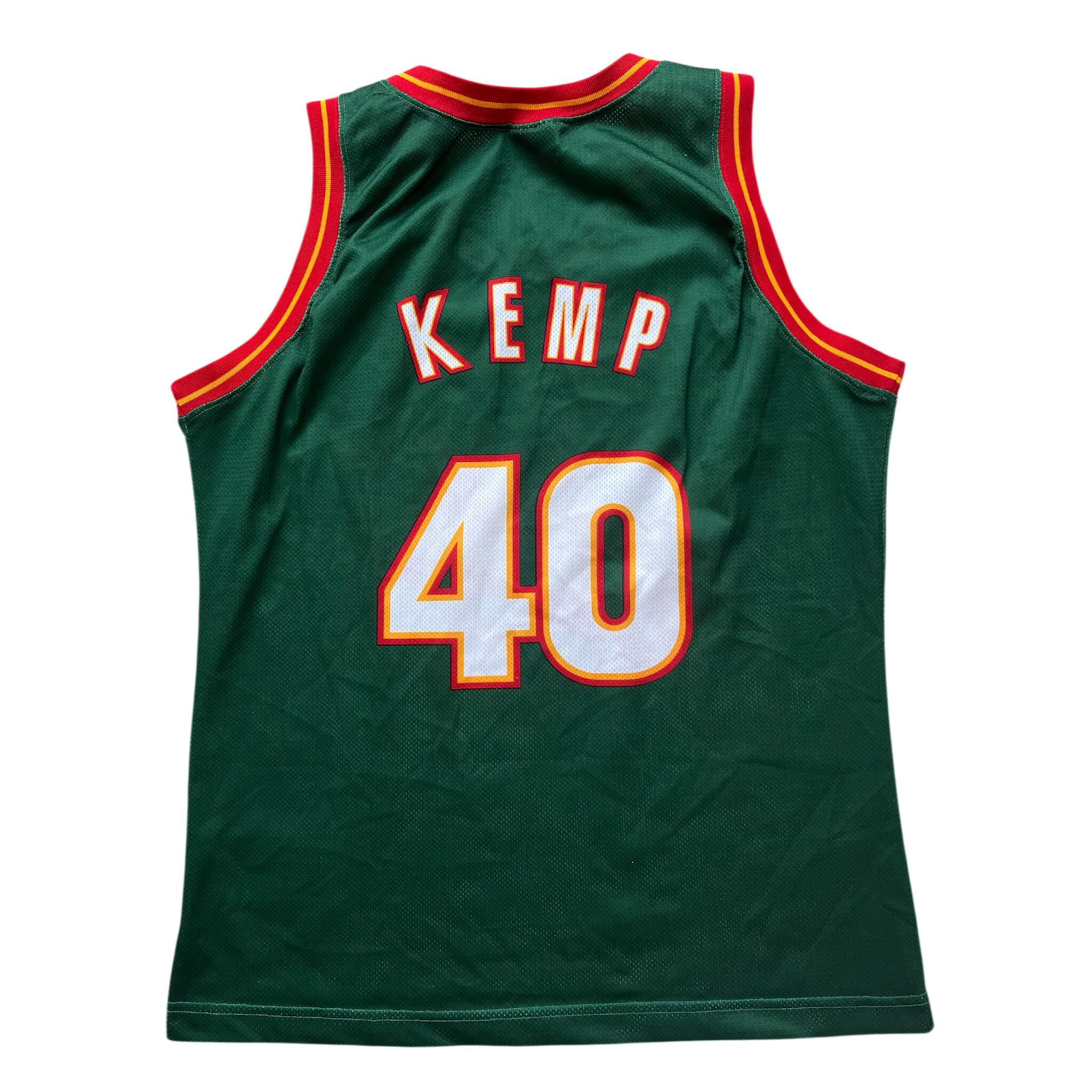 Segunda vida - Camisola NBA Seattle Supersonics 1991/1996 Kemp - Como novo 2/2