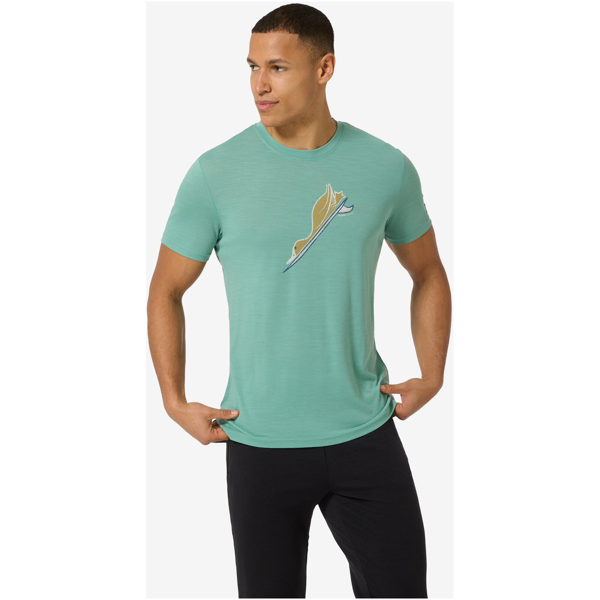 Koszulka męska SUPER.NATURAL M DUCK DIVE TEE 4/5