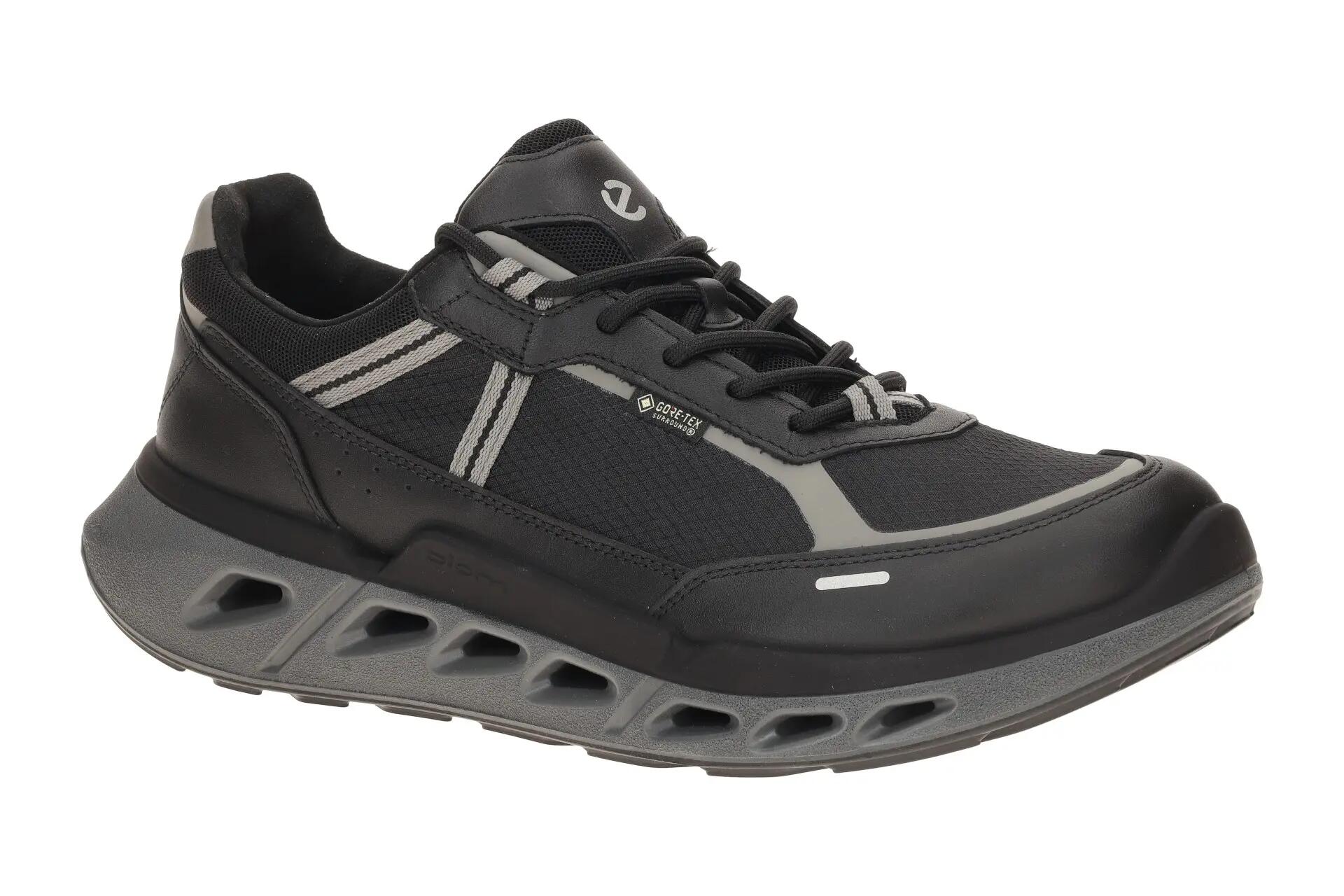 ecco Biom 720 Sneaker Schuhe schwarz grau GORE-TEX 850404 1/7