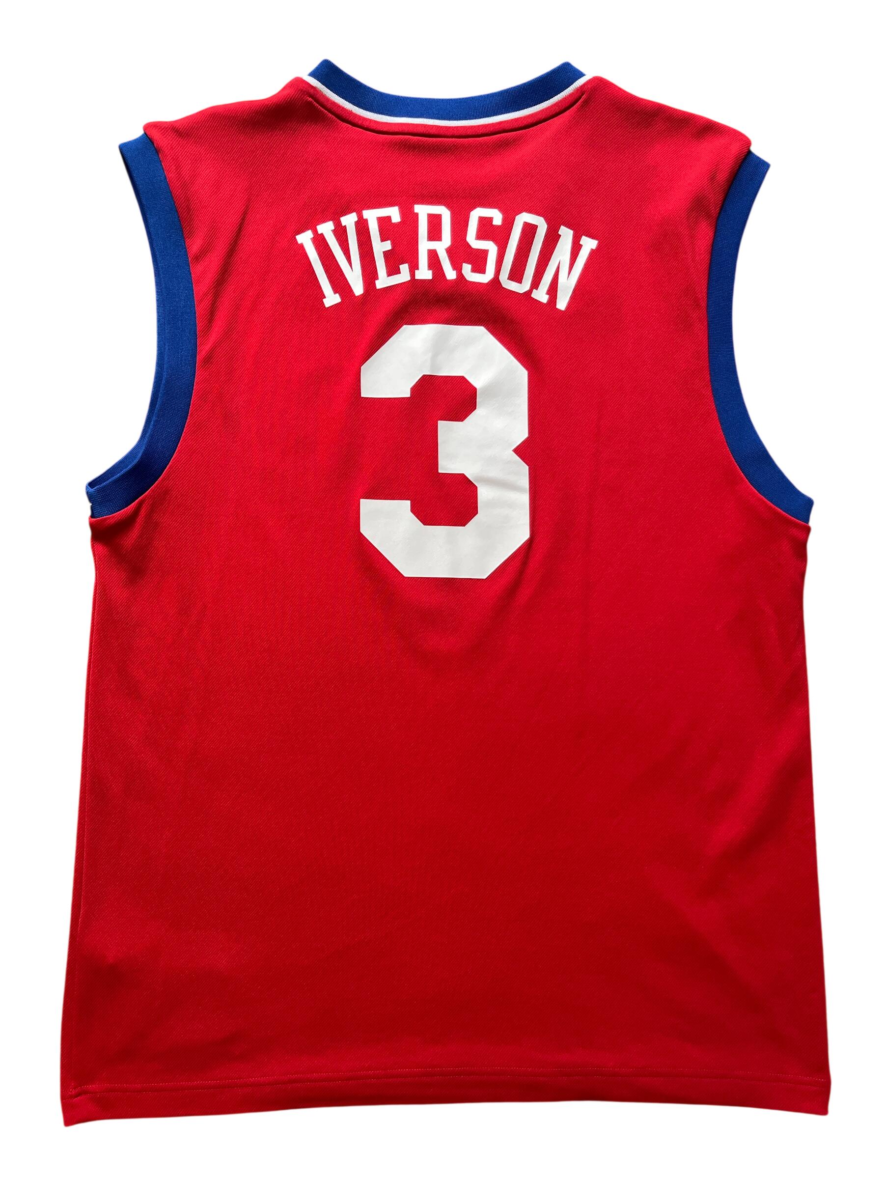 Segunda vida - Camisola NBA Philadelphia Sixers 2009/2010 Iverson - Como novo 2/2
