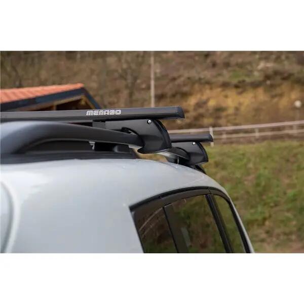 Tetőcsomagtartó Menabo Sherman Black – Mazda Premacy 2005-2008, 120 cm, 2 db 5/7