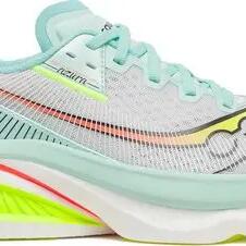 Saucony Endorphin Azura running shoes - men's white/yellow/blue