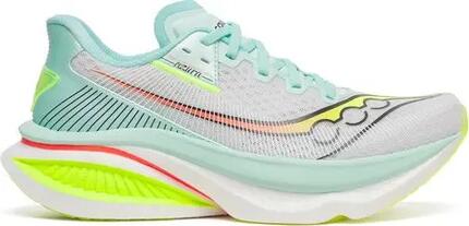 Saucony Endorphin Azura chaussures de running homme blanc/jaune/bleu