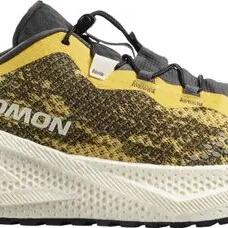 Salomon Aero Glide 4 GRVL - Men's Running Shoes, Yellow/Grey