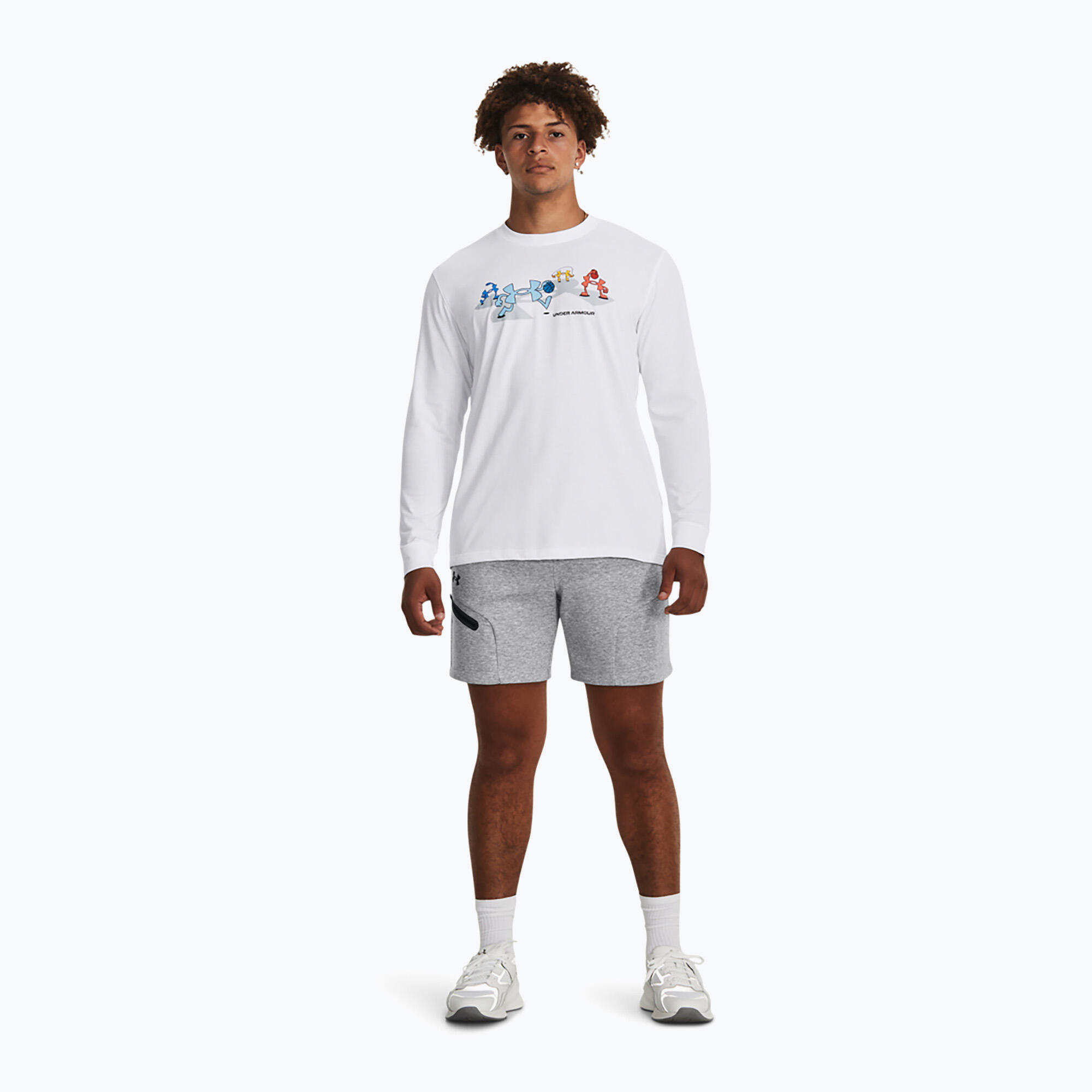 Spodenki treningowe męskie Under Armour Unstoppable Fleece 2/7
