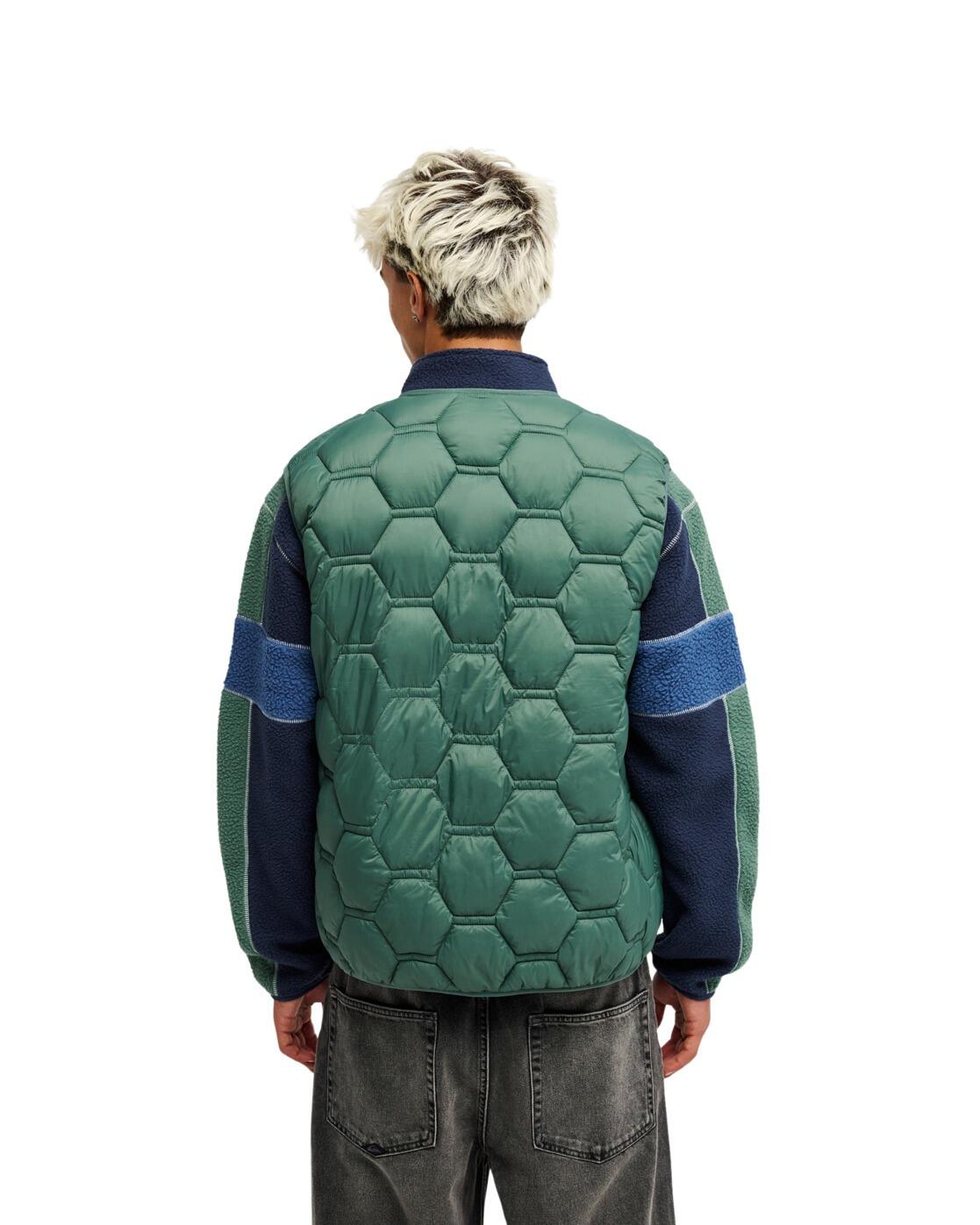 Chaleco negro acolchado FUSE URBAN GILET Verde Hombre 2/4