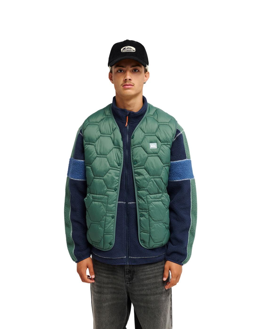 Chaleco negro acolchado FUSE URBAN GILET Verde Hombre 4/4