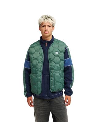 Zwarte bodywarmer fuse urban gilet grün heren