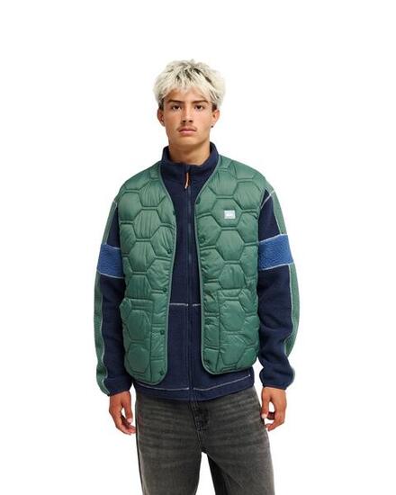 Doudoune sans manches Noir FUSE URBAN GILET Vert Homme