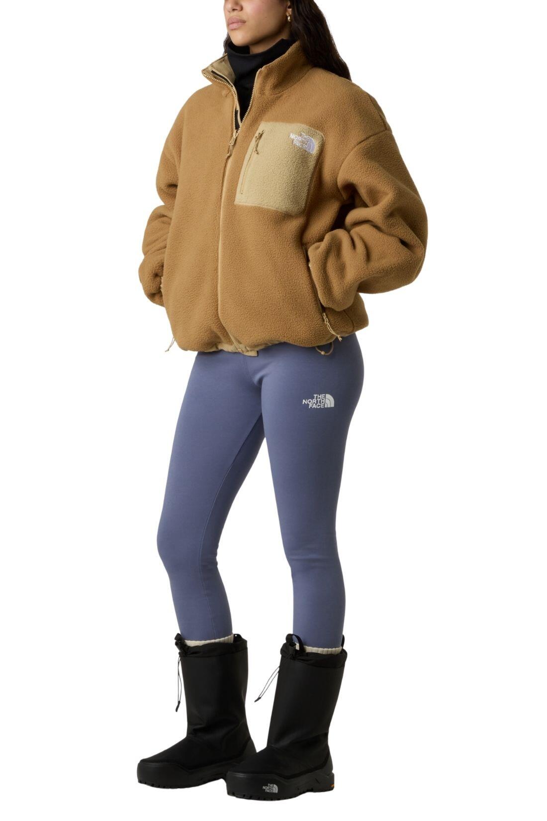 THE NORTH FACE - Dames reversibele Yumiori jas maat XS, kleur Beige 3/3