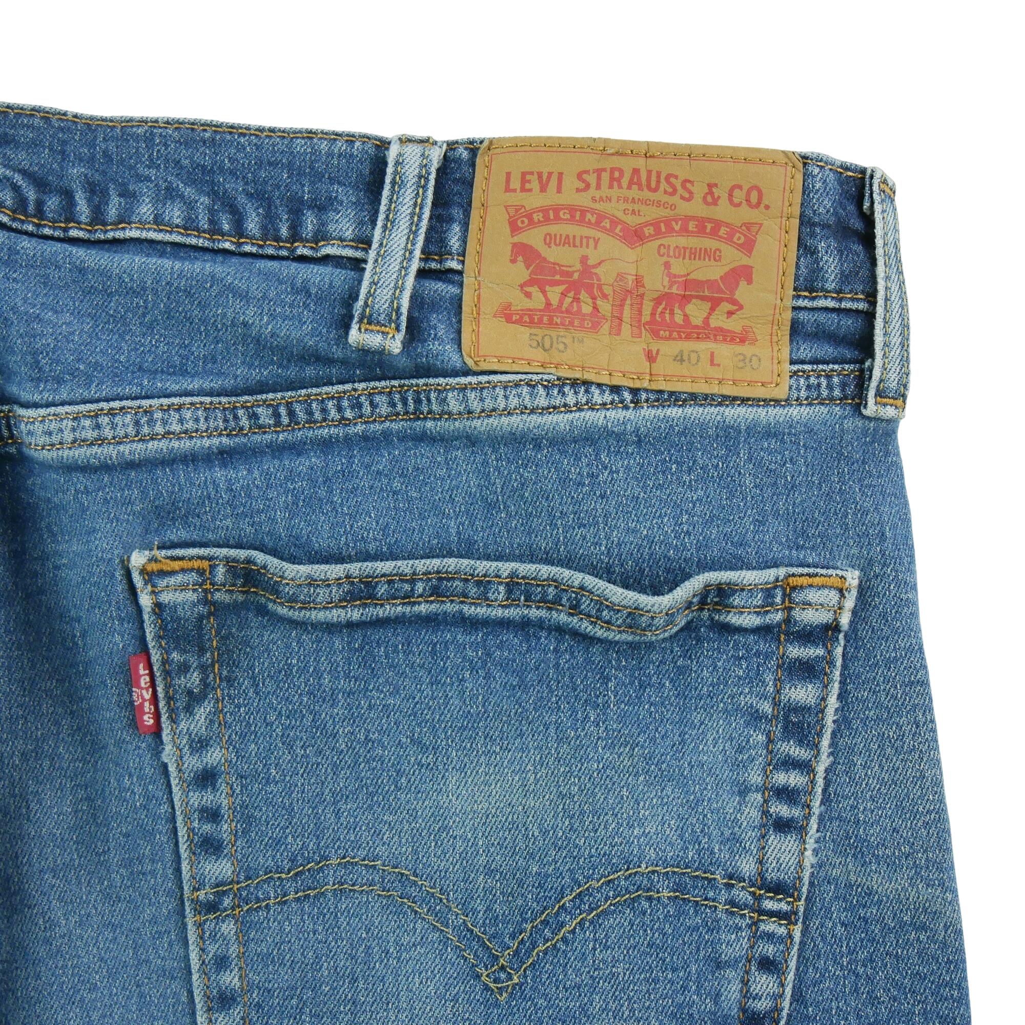 Jeans uomo Levi Strauss 505 regular 6/7