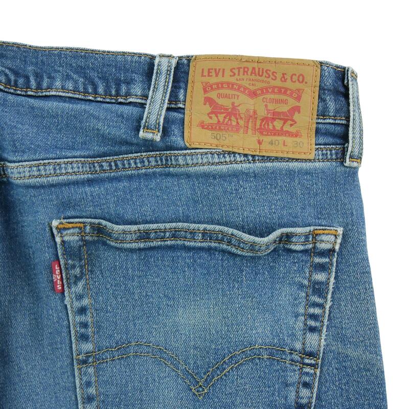 Blugi bărbați Levi Strauss 505 Regular