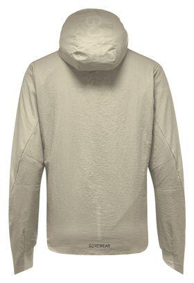 Gore Wear Concurve Windstopper Beige Hooded Jacket voor dames 7/7