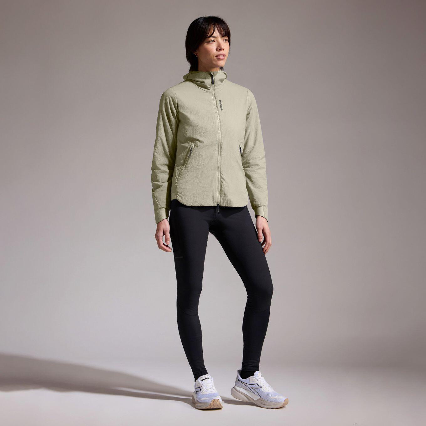 Gore Wear Concurve Windstopper Beige Hooded Jacket voor dames 4/7