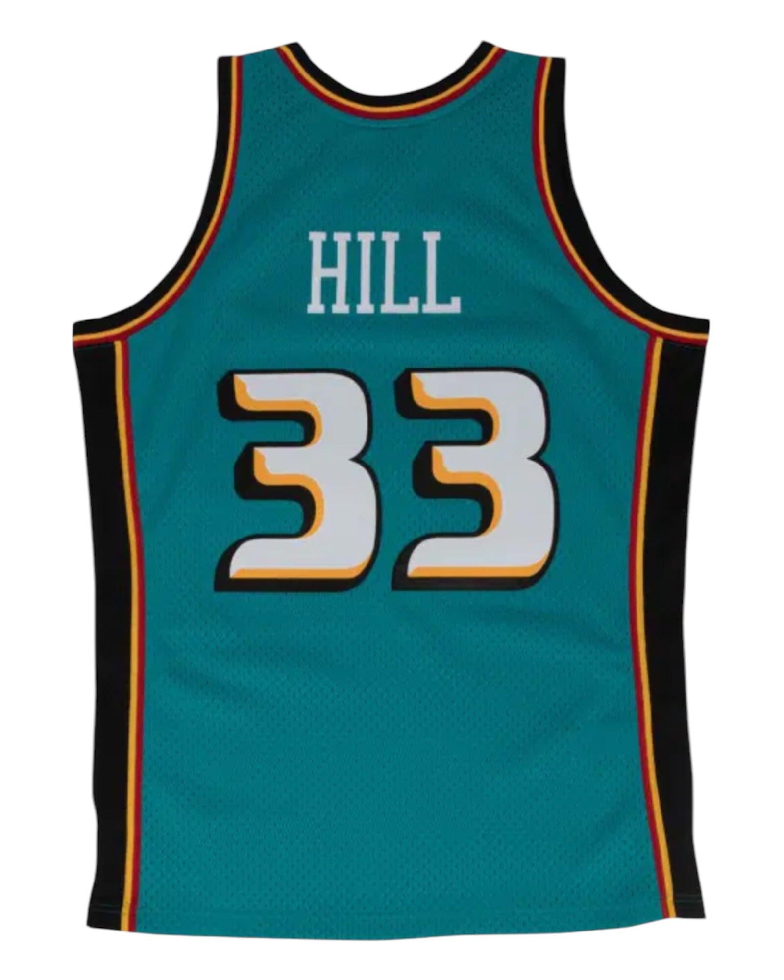 Second hand - Maglia NBA Detroit Pistons 1998/1999 Hill - Stato eccellente 2/2