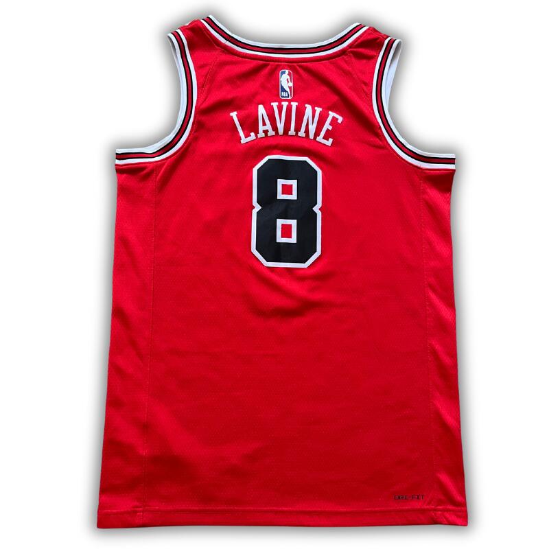Segunda vida - Camisola NBA Chicago Bulls 2017/2024 Lavine - Como novo 2/2