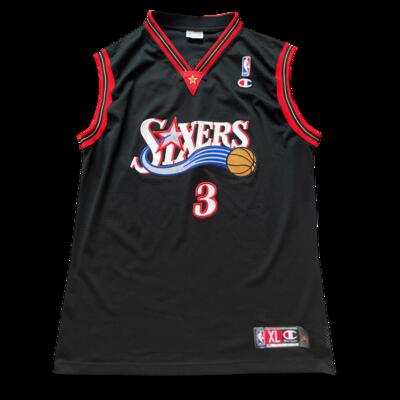 Tweedehands - nba shirt philadelphia sixers 2000/2006 iverson - als nieuw