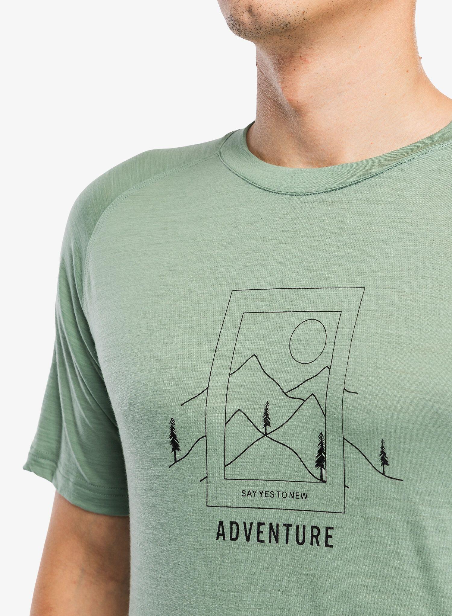 Koszulka merino Sensor Merino Air Say Yes Tee SS 4/5