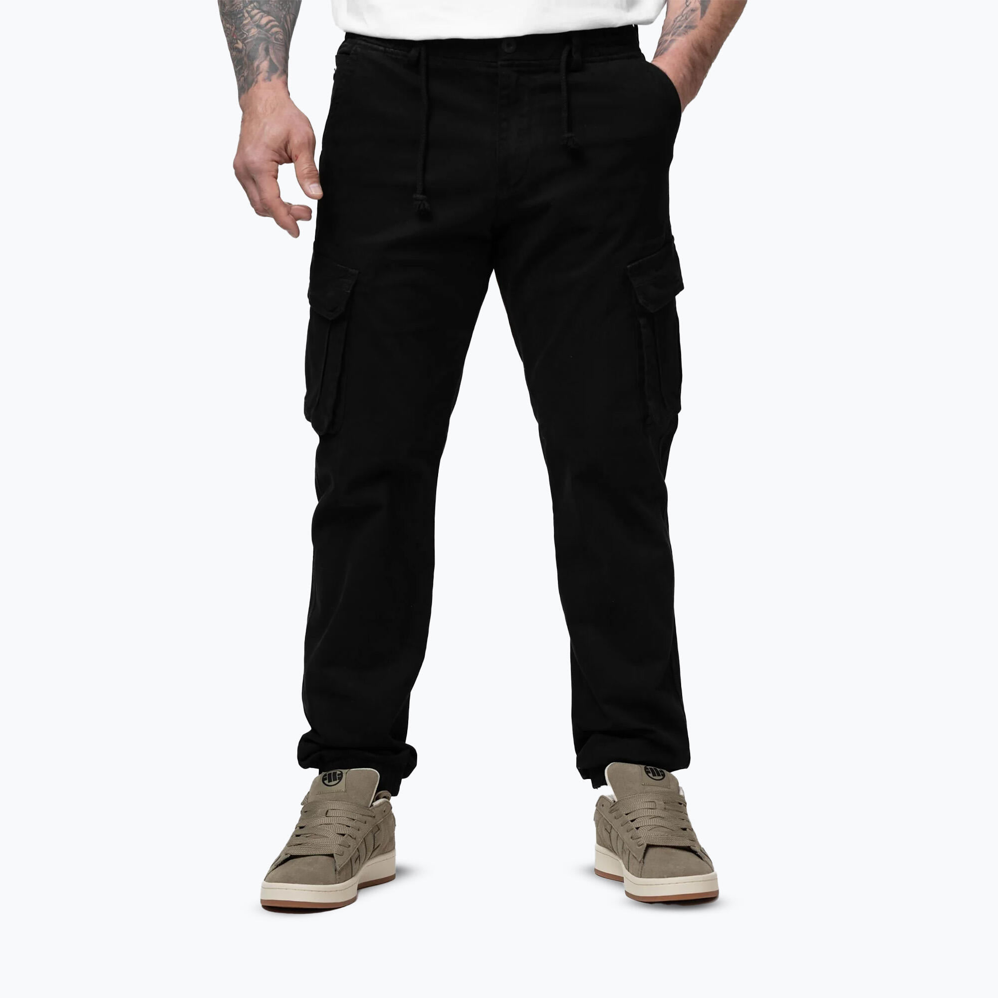 Spodnie męskie Pitbull Proctor Drawstring Joggery Cargo