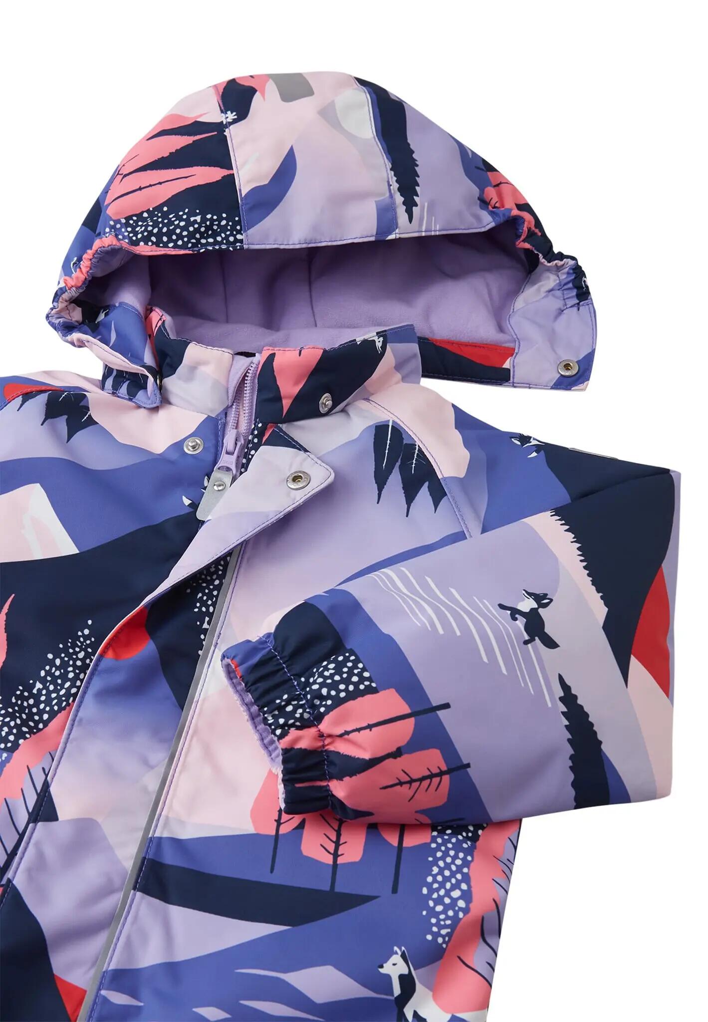 Tuta da neve per bambini Puhuri color viola tenue 4/5