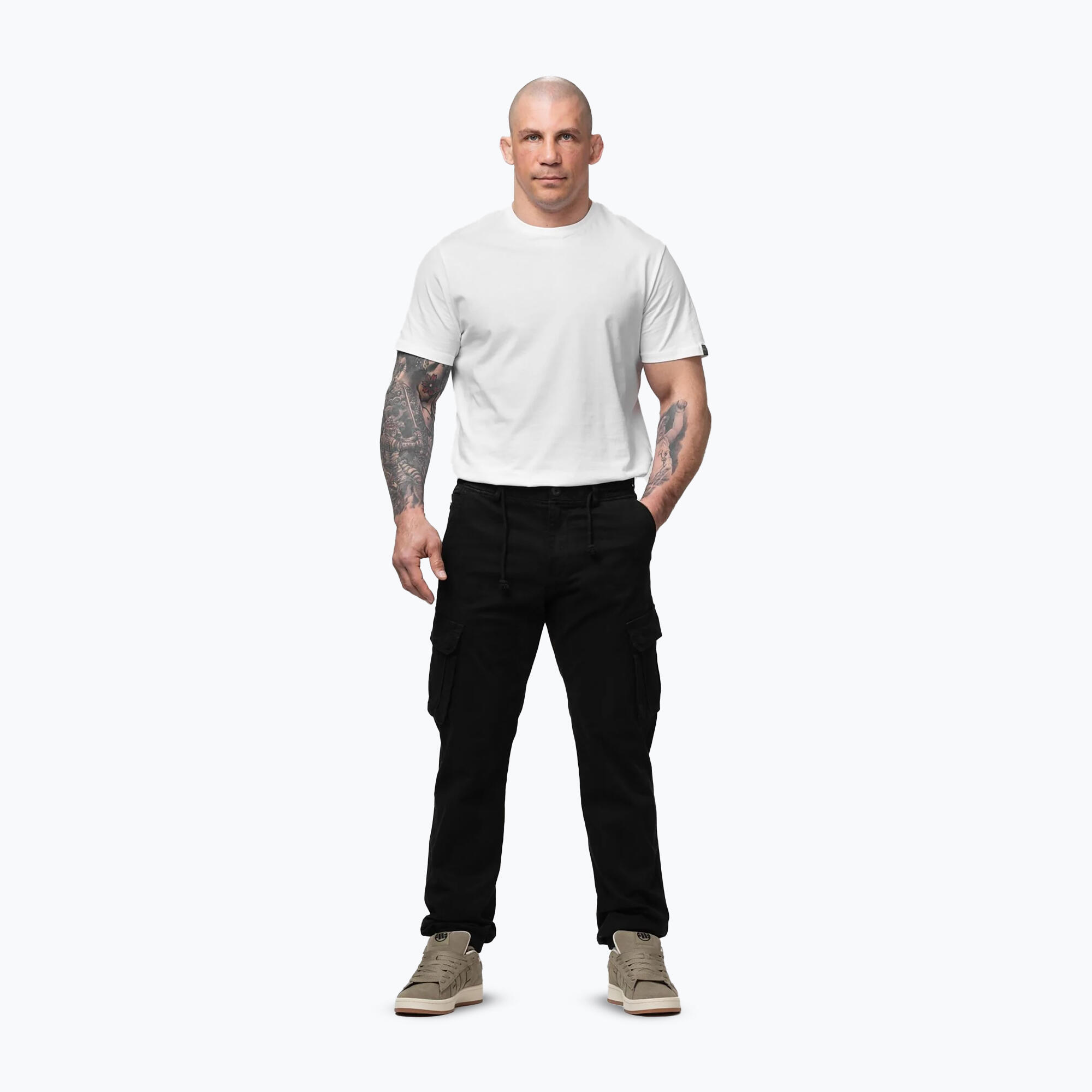Spodnie męskie Pitbull Proctor Drawstring Joggery Cargo 2/5