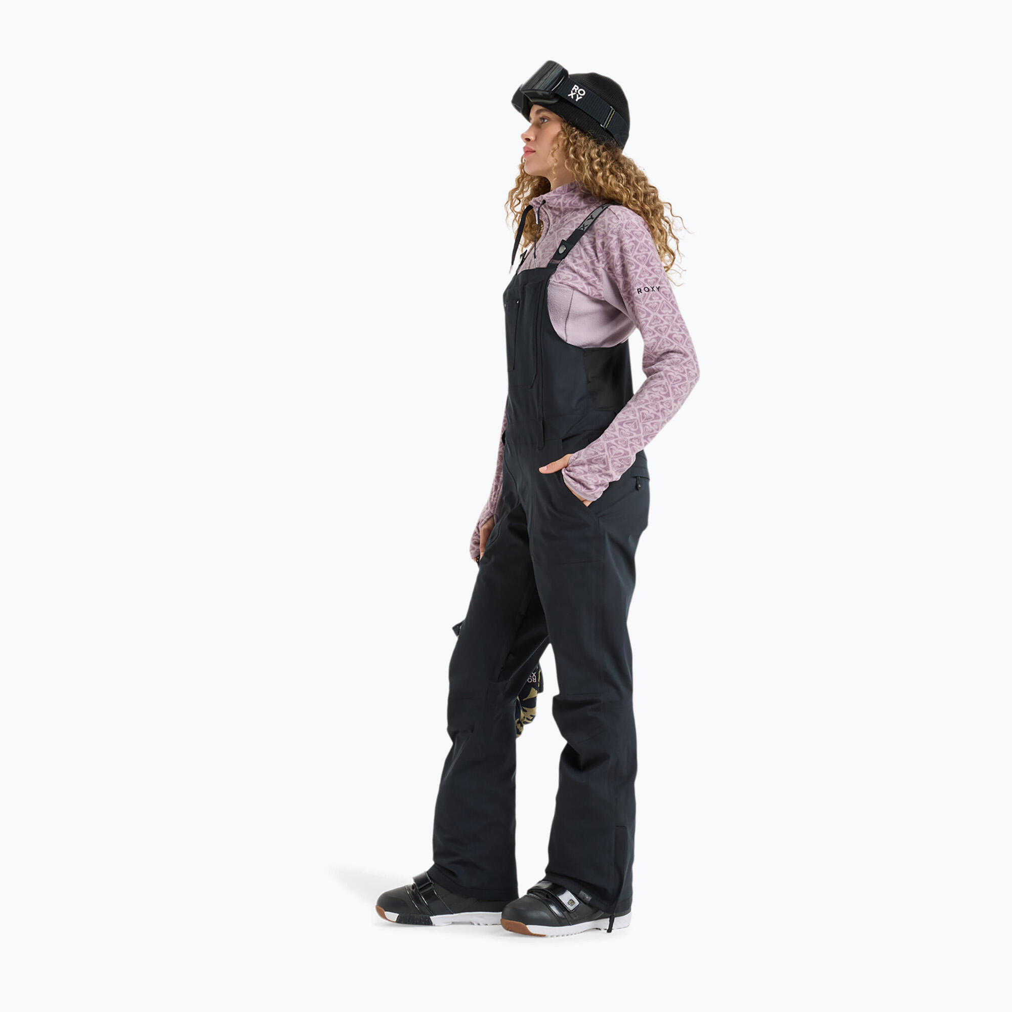 Spodnie narciarskie damskie ROXY Rideout Bib 2/7