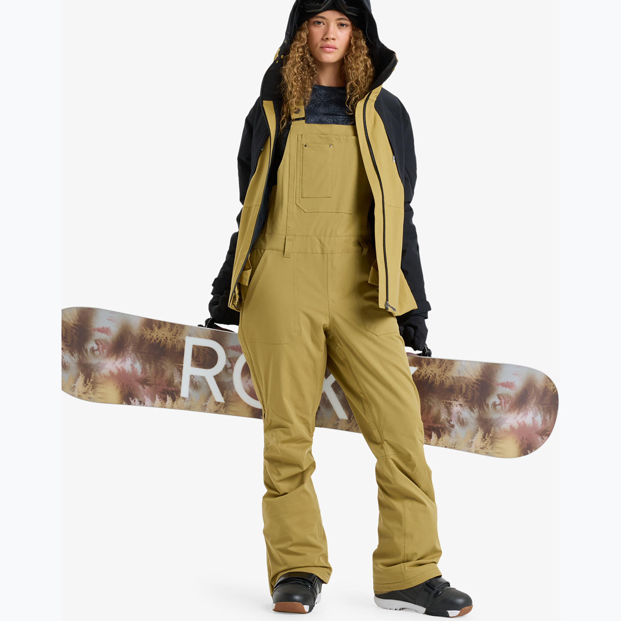 Spodnie snowboardowe damskie ROXY Rideout Bib 3/7