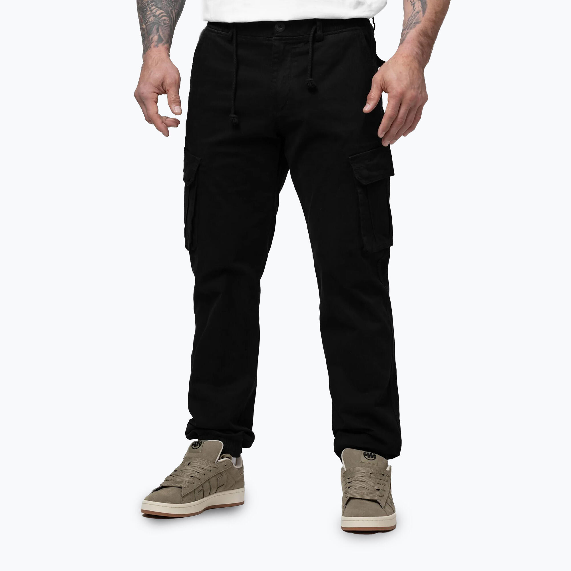 Spodnie męskie Pitbull Proctor Drawstring Joggery Cargo 4/5