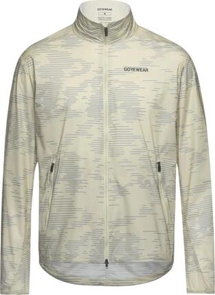 Gore Wear Concurve Electro Windjacke in Beige und Grau