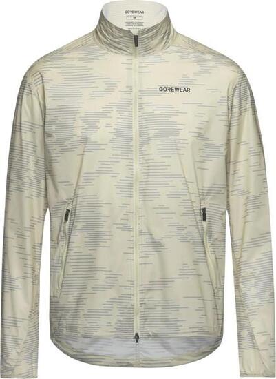 Gore Wear Concurve Electro Windjacke in Beige und Grau