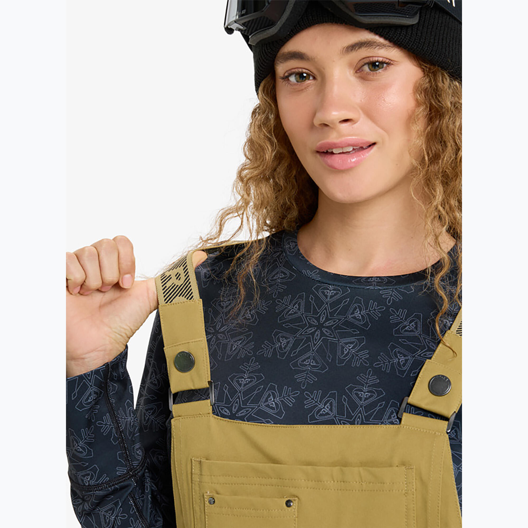 Spodnie snowboardowe damskie ROXY Rideout Bib 5/7