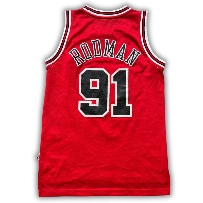 Segunda vida - Camisola NBA Chicago Bulls 1995/1996 Rodman - Como novo 2/2