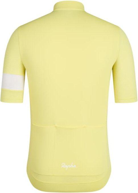 Maillot ligero Rapha Core Amarillo/Blanco Maillot de manga corta para hombre 2/6