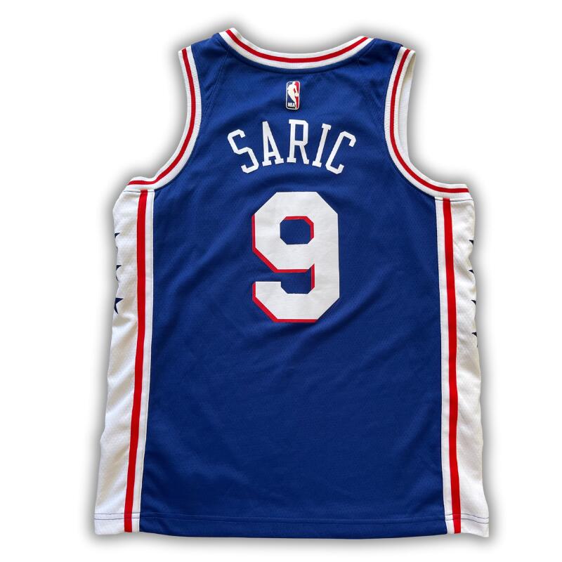 Second hand - Maglia NBA Philadelphia Sixers 2016/2018 Saric - Stato eccellente 2/2