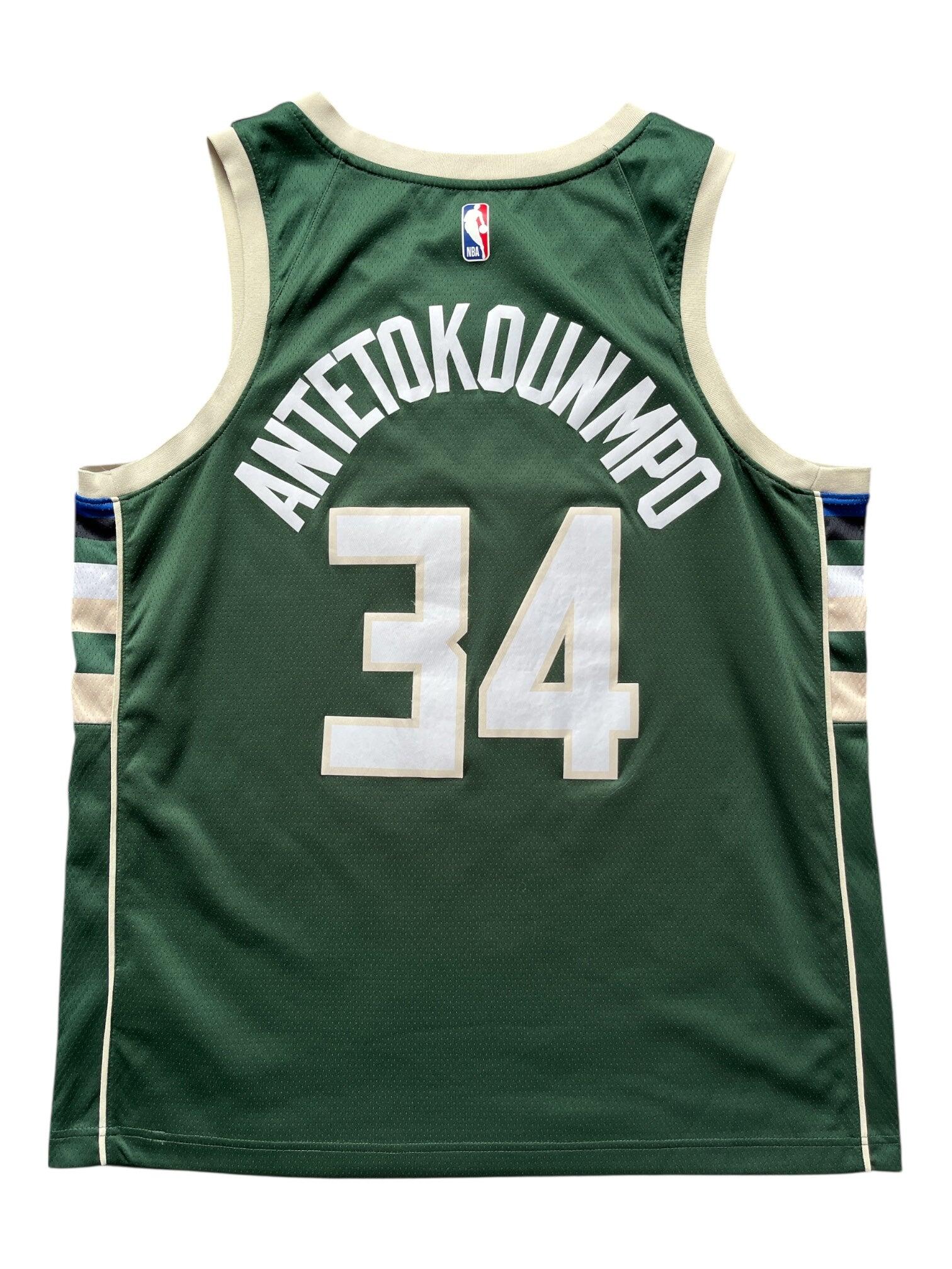Segunda vida - Camisola NBA Milwaukee Bucks 2017/2024 Giannis - Como novo 2/2