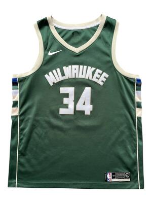 Second hand - Maglia NBA Milwaukee Bucks 2017/2024 Giannis - Stato eccellente
