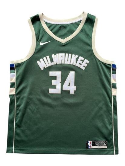Second hand - Maglia NBA Milwaukee Bucks 2017/2024 Giannis - Stato eccellente