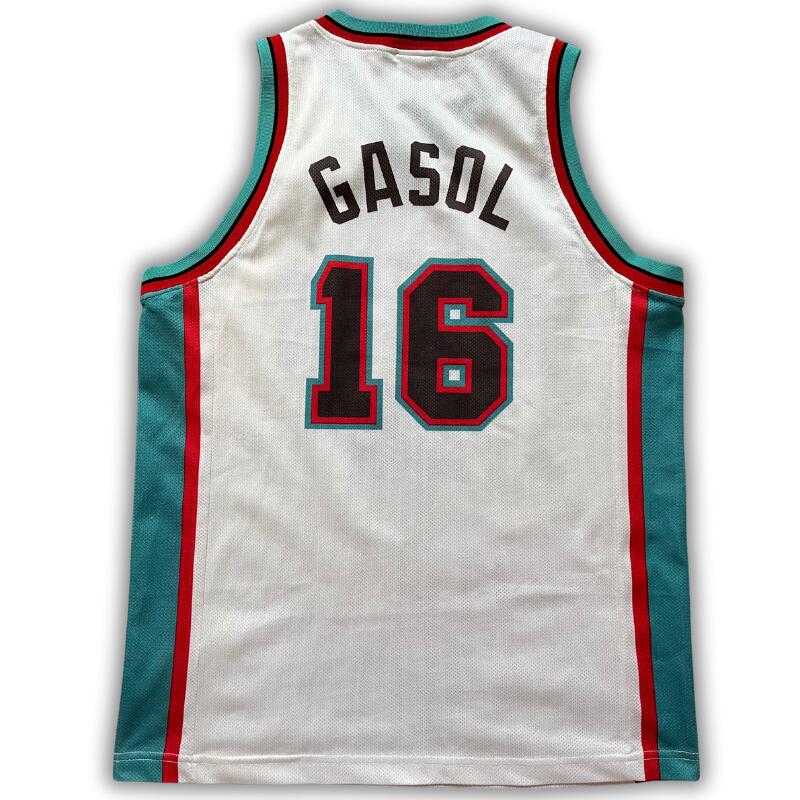 Second hand - Maglia NBA Memphis Grizzlies 2001/2004 Gasol - Stato eccellente 2/2