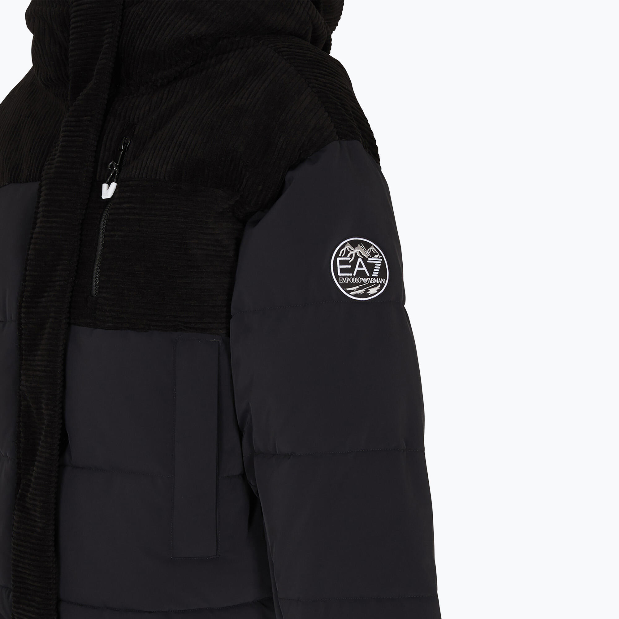 Kurtka narciarska damska EA7 Emporio Armani Ski St. Moritz Fashion Eco-Down 3/4