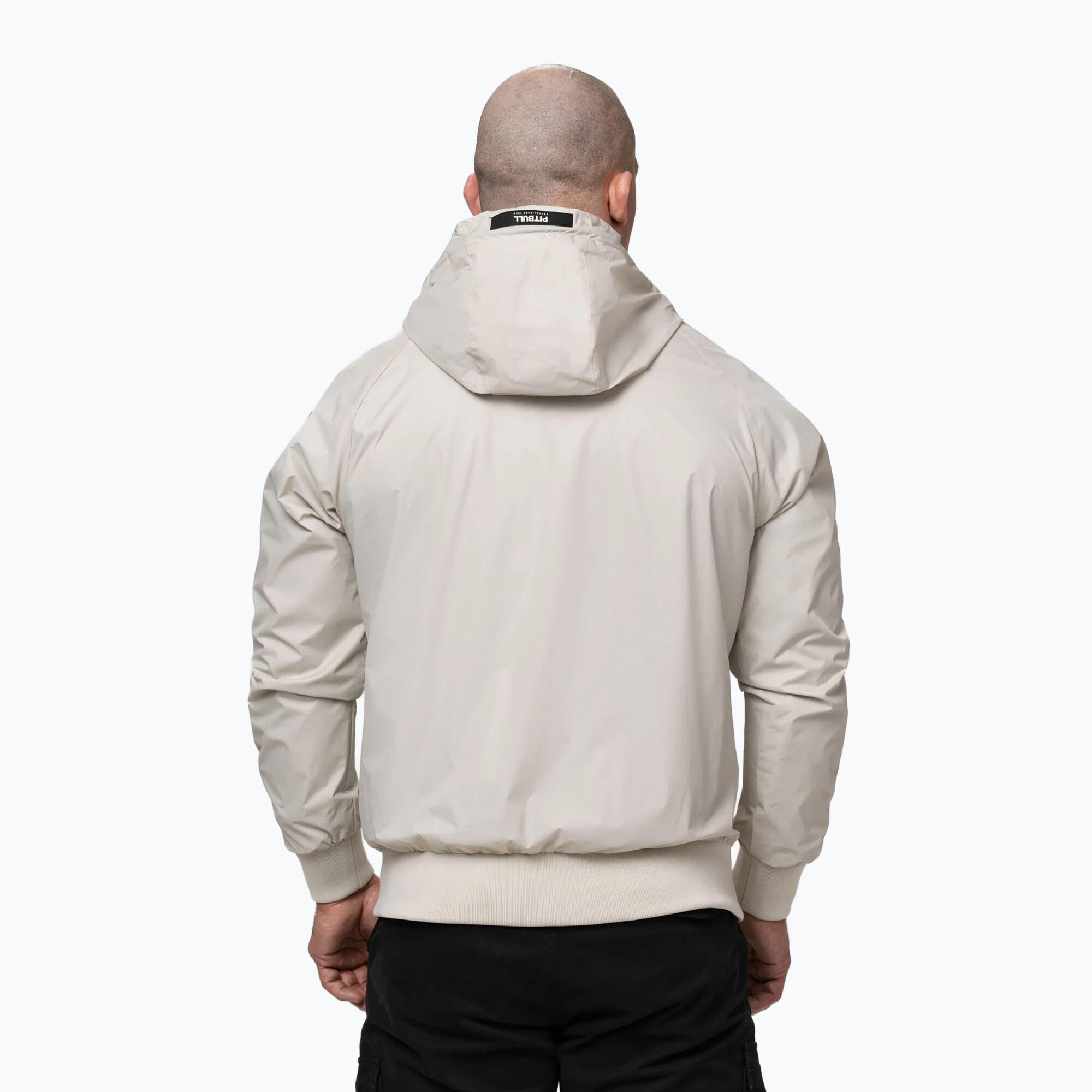 Kurtka męska Pitbull Athletic Logo Nylon Hooded 3/7