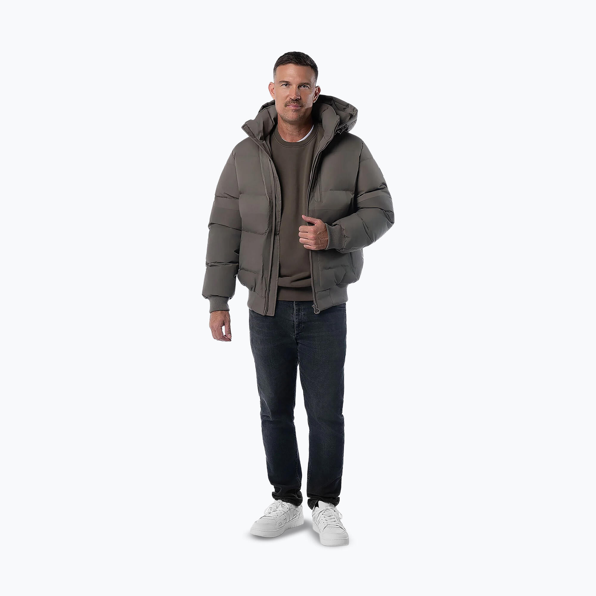 Kurtka zimowa męska Pitbull Patton Quilted Hooded 2/7