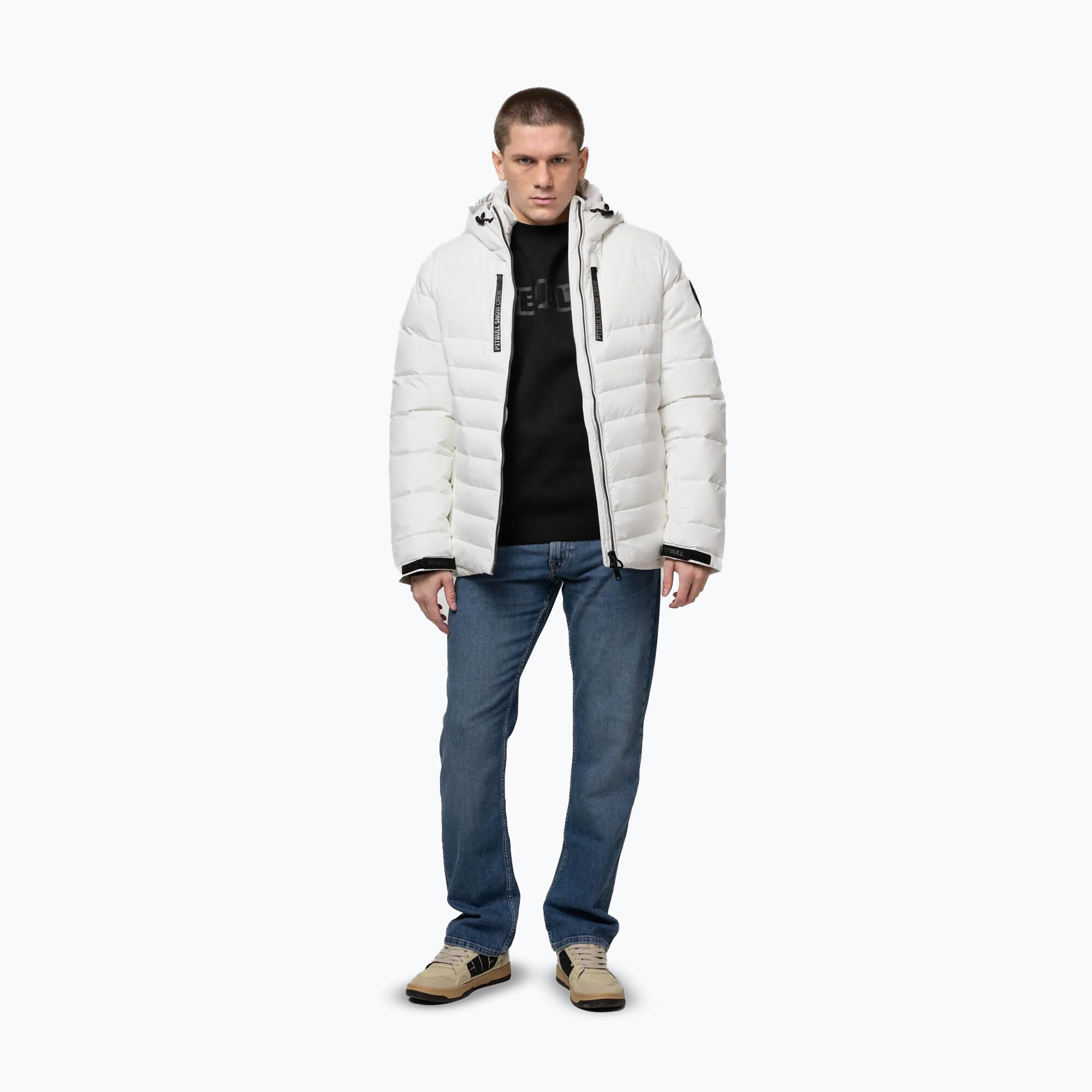 Kurtka zimowa męska Pitbull Crestline Padded Hooded 2/7