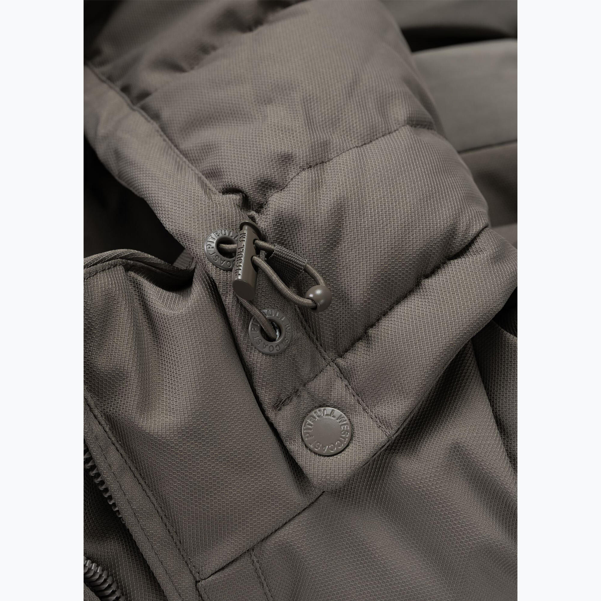 Kurtka zimowa męska Pitbull Patton Quilted Hooded 7/7